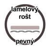 lamelovy rost pevny 100x100